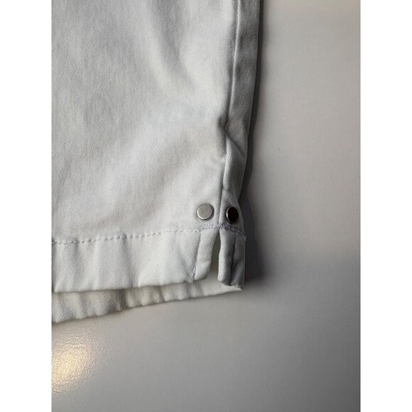 Gloria Vanderbilt Amanda White Denim Shorts Size 20W All-Around Slimming Effect - Picture 5 of 10